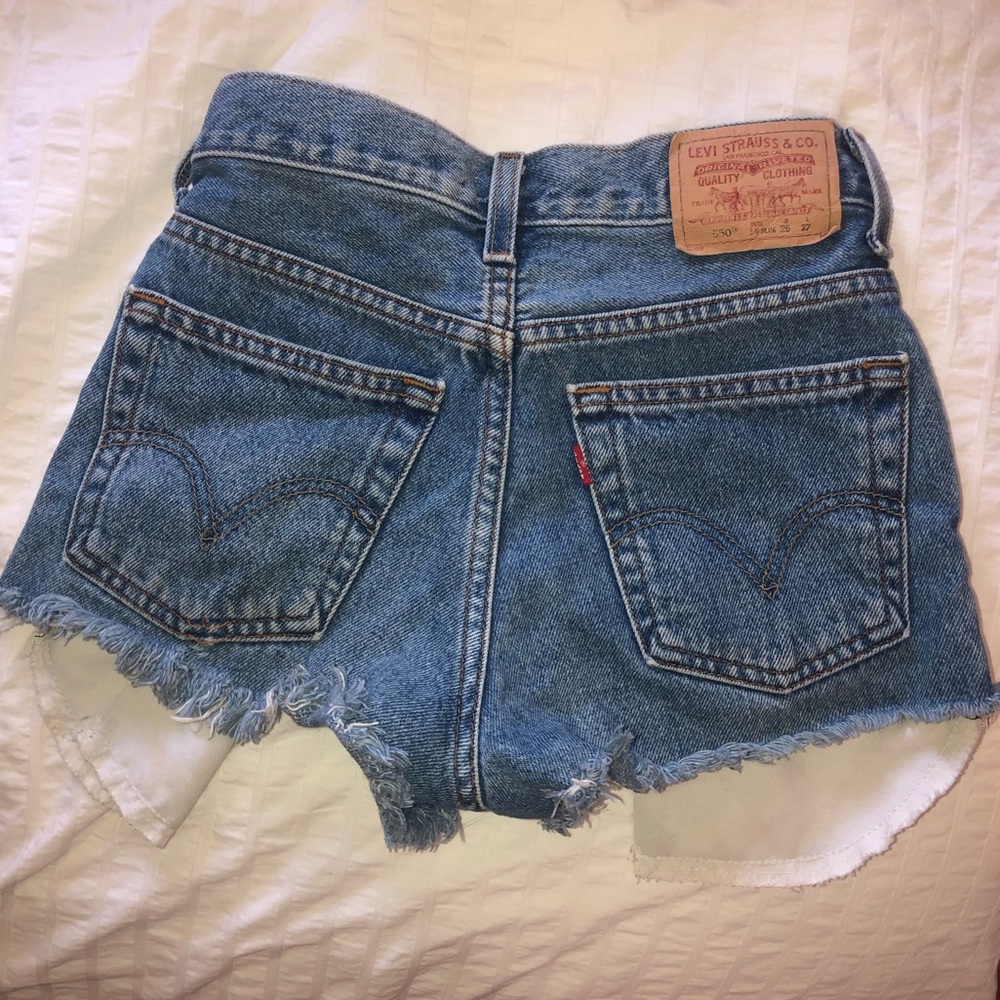 Levi denim shorts